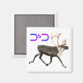 トゥクトゥカリブー マグネット (正面/裏面)