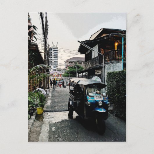 トゥクトゥクインバンコクタイ ポストカード (正面)