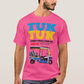 トゥクトゥクバンコクタイランドトランスポーテーション Tシャツ