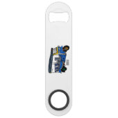 トゥクトゥク漫画イラストレーション スピード栓抜き (裏面)