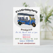 トゥクトゥク漫画イラストレーション 招待状 (スタンド正面)