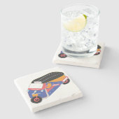 トゥクトゥク車コースターモーター三輪車 ストーンコースター (横)