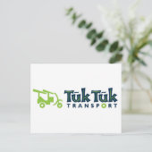 トゥクトゥク輸送 ポストカード (スタンド正面)