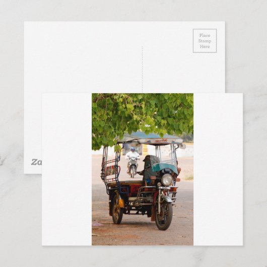 トゥクトゥク ポストカード (正面/裏面)