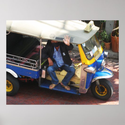 トゥクトゥク（TUK-TUK）をお探しですか？ ポスター (正面)
