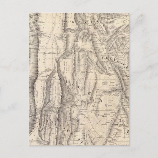 トゥクマンのカタマルカ ポストカード (正面)