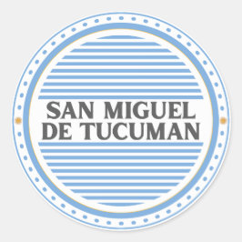トゥクマン市誇りエンブレム - アルゼンチンのアイデンティティ ラウンドシール