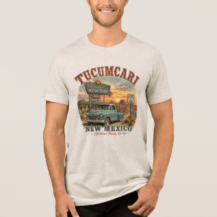 トゥクムカリ ニューメキシコ ヒストリックルート66 サンセット トライブレンドＴシャツ