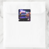 トゥクンカリ、ニューメキシコ、統一された州。ルート66 スクエアシール (バッグ)