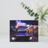 トゥクンカリ、ニューメキシコ、統一された州。ルート66 ポストカード (スタンド正面)