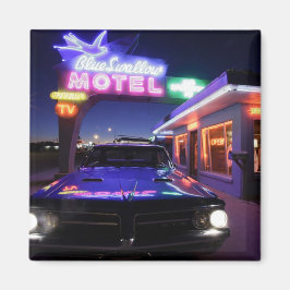 トゥクンカリ、ニューメキシコ、統一された州。ルート66 マグネット