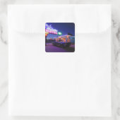 トゥクンカリ、ニューメキシコ、統一された州。ルート66 2 スクエアシール (バッグ)