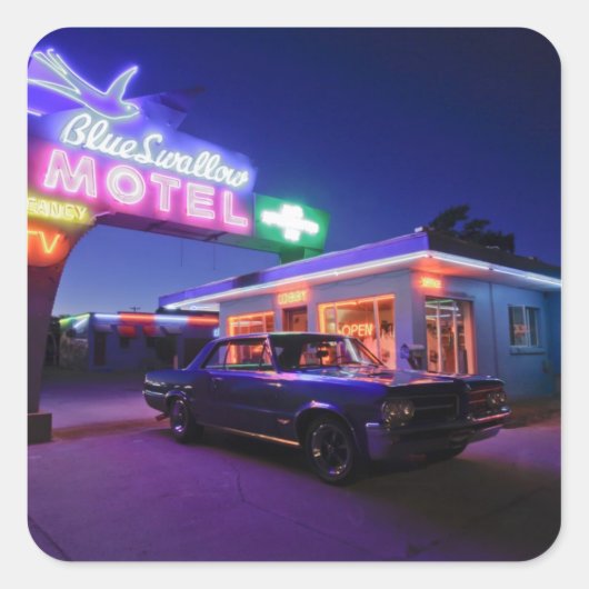 トゥクンカリ、ニューメキシコ、統一された州。ルート66 2 スクエアシール (正面)