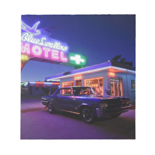 トゥクンカリ、ニューメキシコ、統一された州。ルート66 2 ノートパッド (正面)