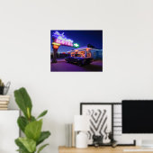 トゥクンカリ、ニューメキシコ、統一された州。ルート66 2 ポスター (ホームオフィス)