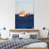 トゥグボートオンディニーベイ#2 キャンバスプリント (インサイチュ (寝室))