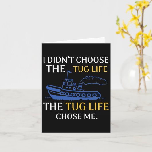 トゥグライフトゥグボートボおもしろいティング引用文 カード (黄色い花)