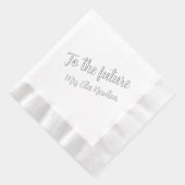 トゥザフューチャーブライドウェディングシャワー 箔ナプキン (右)