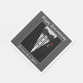 トゥシフォーマルェドカスタム スタンダードランチョンナプキン (角)