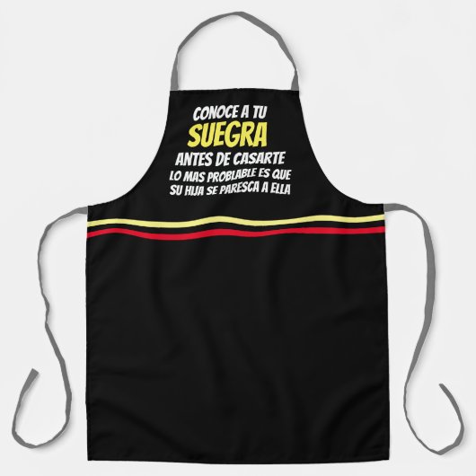 トゥスエグラとカサルテを言い合う エプロン (正面)