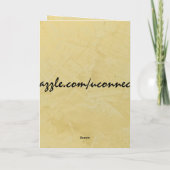 トゥスカンサンありがとうございます サンキューカード (裏面)