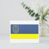 トゥズラ国旗 ポストカード (スタンド正面)