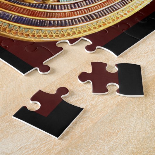 トゥタンカムン国王、金ゴールド仮面 ジグソーパズル (側面)