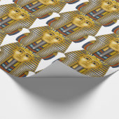 トゥタンカームエジプトマスク ラッピングペーパー (角)