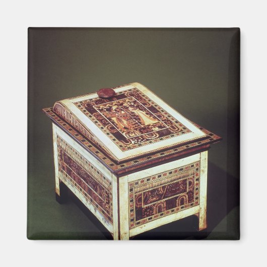 トゥタンカームンの墓からの棺 マグネット (正面)