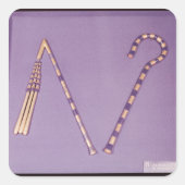 トゥタンカームンの墓からクロックとフレア スクエアシール (正面)