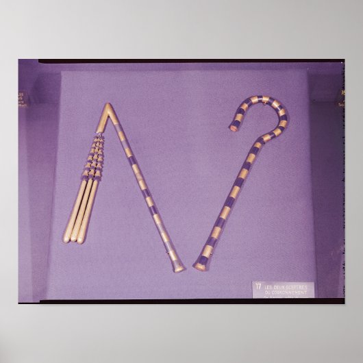 トゥタンカームンの墓からクロックとフレア ポスター (正面)