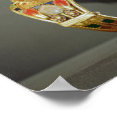 トゥタンカームンの墓からスカラブレスレット ポスター (角)