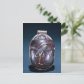 トゥタンカームンの墓からヘロンとスカラブ ポストカード (スタンド正面)