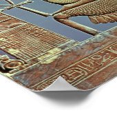 トゥタンカームンの墓から椅子の背 ポスター (角)