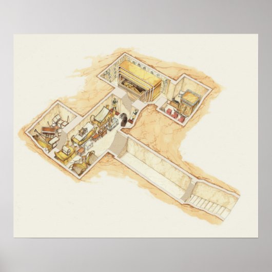 トゥタンカームンの墓 ポスター (正面)