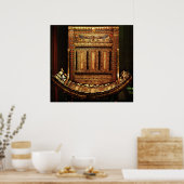 トゥタンカームンの式椅子 ポスター (キッチン)