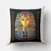 トゥタンカームン古代エジプトのファラオ王 クッション (裏面)