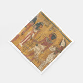 トゥタンカームン墓、北壁 スタンダードランチョンナプキン (角)