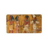 トゥタンカームン墓、北壁 ラベル (正面)