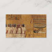 トゥタンカームン墓、東壁 名刺 (正面)