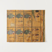 トゥタンカームン墓、西壁 タペストリー (正面(横))