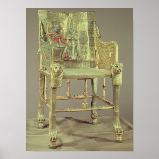 トゥタンカームン新王国王座 ポスター (正面)