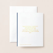 トゥタンカームン発見100年記念ノートカード 箔カード (裏面封筒付き)