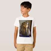 トゥタンカームン – 埋葬マスク Tシャツ (正面フル)