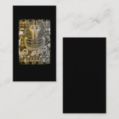 トゥタンカーメン古代エジプトファロア王トゥタンク 名刺 (正面/裏面)