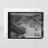 トゥタンカ王室のマンcを示す墓の谷。1936 ポストカード (正面/裏面)