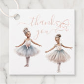 トゥチュカワイバレリエレガントナ誕生日ありがとう フェイバータグ (正面)