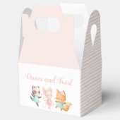トゥチュキュートアニマルバレリナバースデーパーティーゲスト フェイバーボックス (オープン)