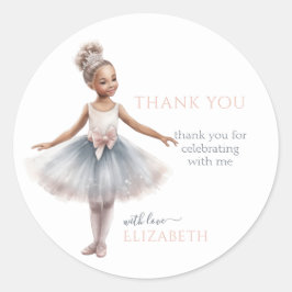 トゥチュキュートバレリエレガントナウォーターカラー誕生日 ラウンドシール