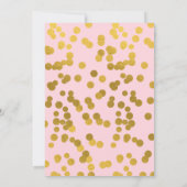 トゥチュキュートバレリーナバレエ動物誕生日パーティー 招待状 (裏面)